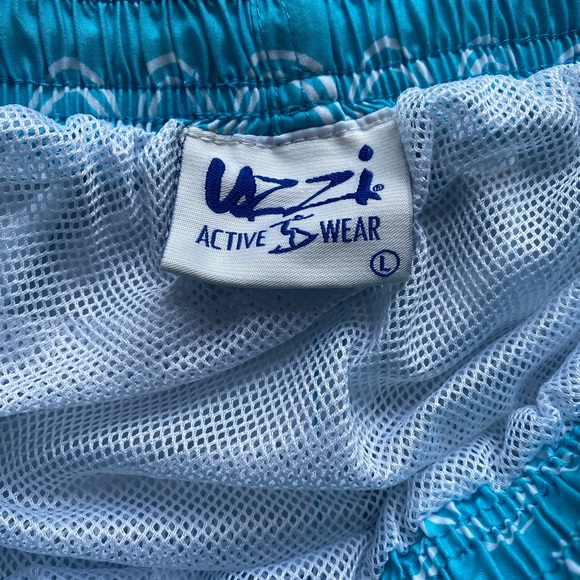 Uzzi Blue Wave Men’s Swim Trunks | Large - Picture 3 of 8